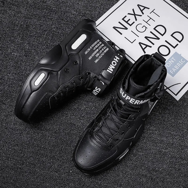 Men's fashionable sports shoes, high top walking shoes sports and casual shoes/fashionable sports and fashionable men's shoes