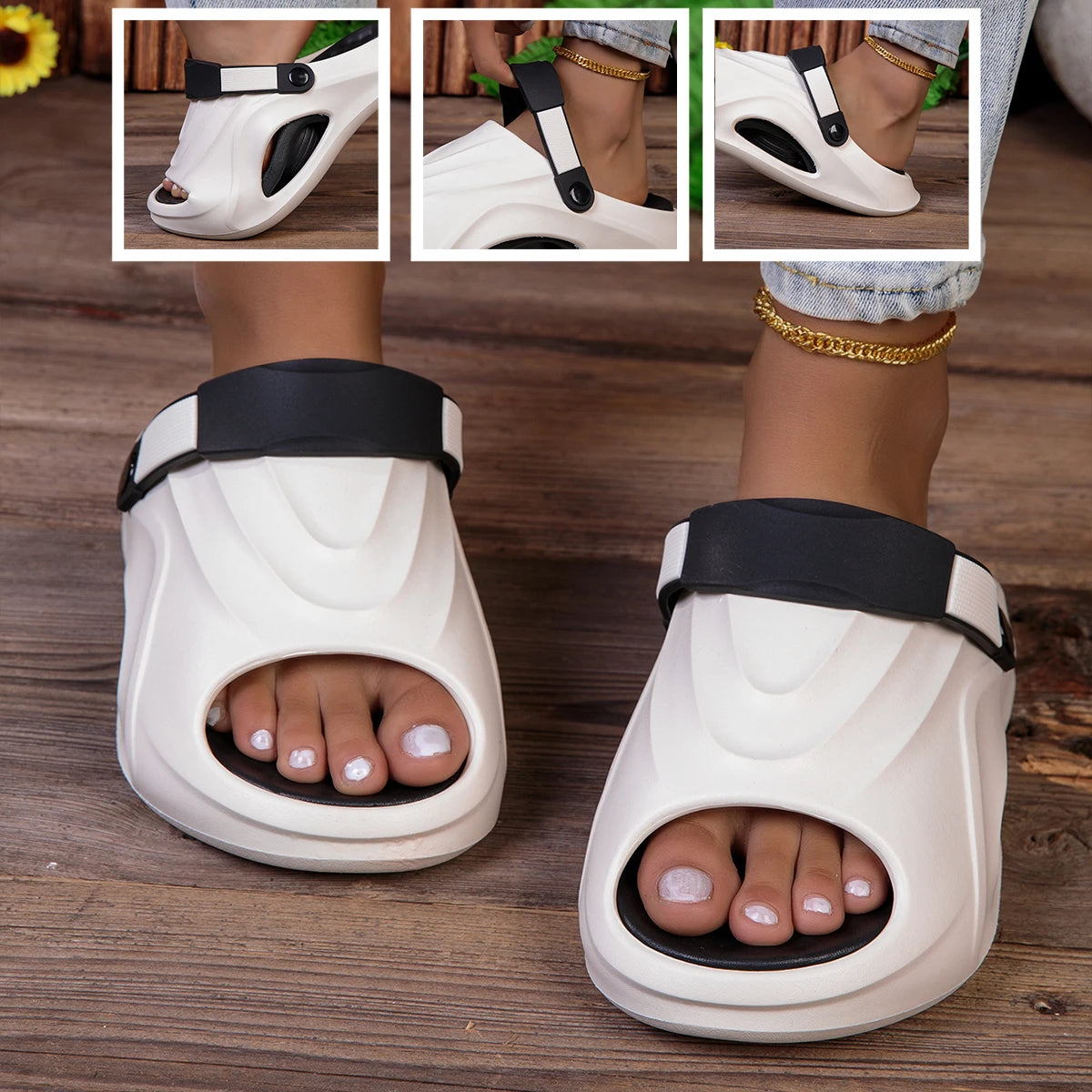 Slippers for women in summer slip resistant casual/Women's sports beach couple sandals