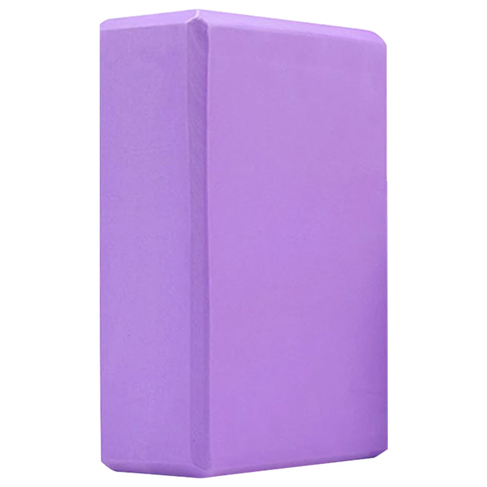 EVA Yoga Block Solid Color Gym Training Blocks Moisture-Proof/High Density Yoga Blocks Body Shaping Yoga Blocks for Meditation