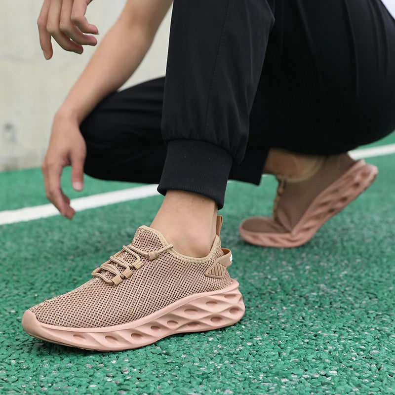 Man Running Shoes Comfortable Breathable Men's Sneakers Casual/Antiskid Wear-resistant Jogging Men Women Outdoor Sports