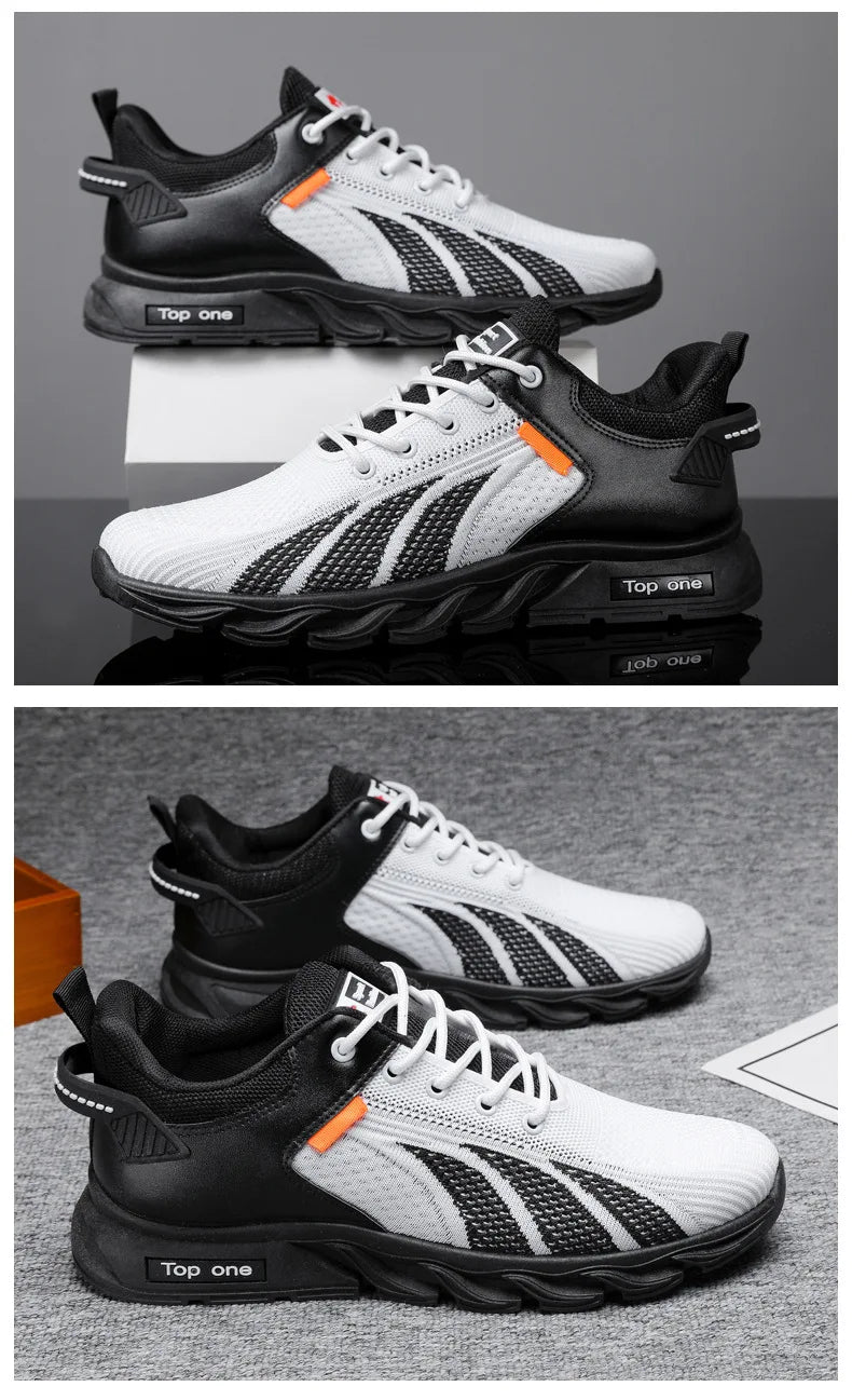 Oulylan Men's Shoes Lightweight Running Shoes for Men Sneakers/Comfortable Shoes Jogging Tennis Outdoor Casual Men Shoes
