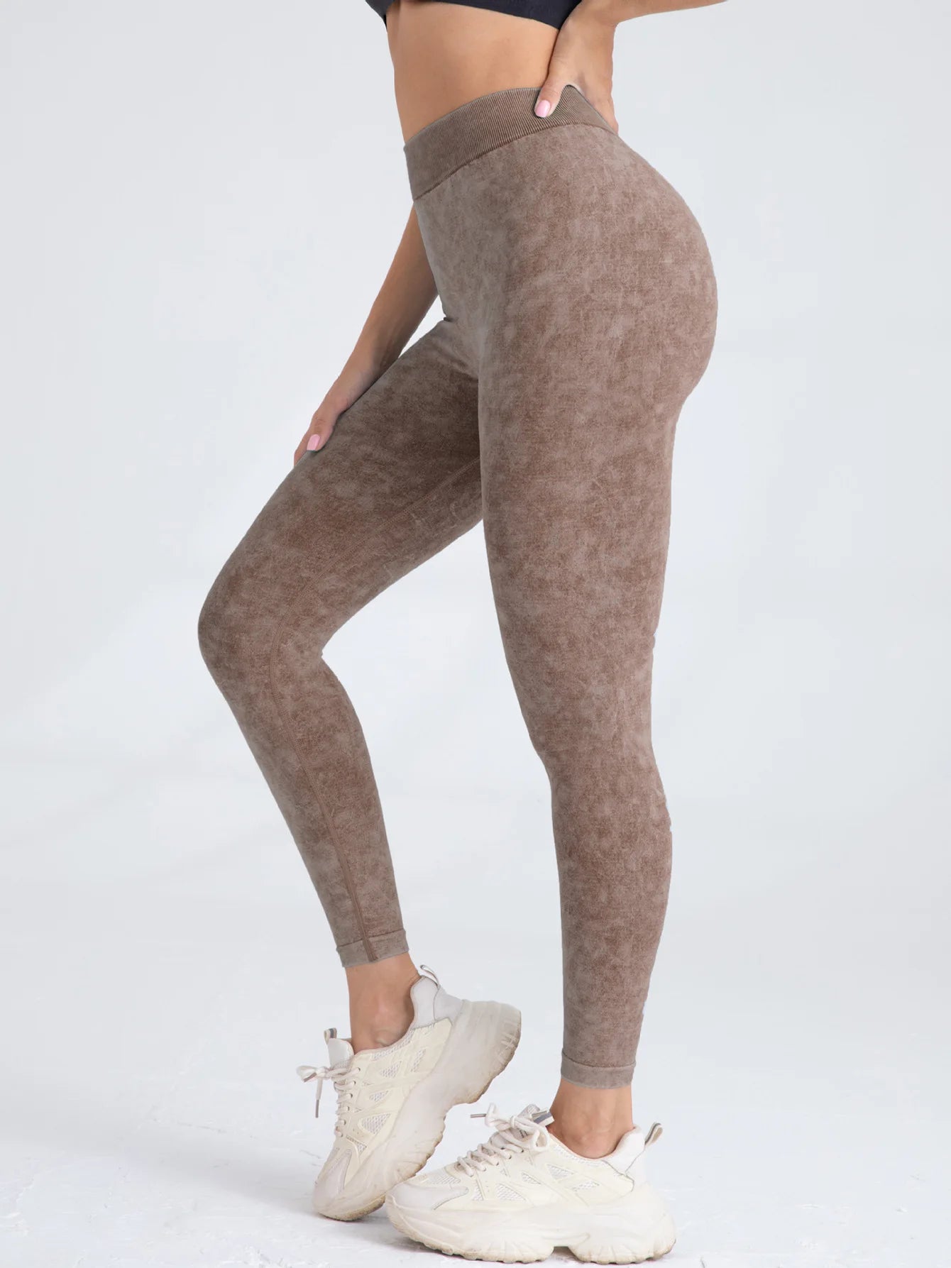 V Back Yoga Pants Women Workout Sport Leggings Fitness Seamless Leggings/Girl Gym Tights Scrunch Push Up Sportswear
