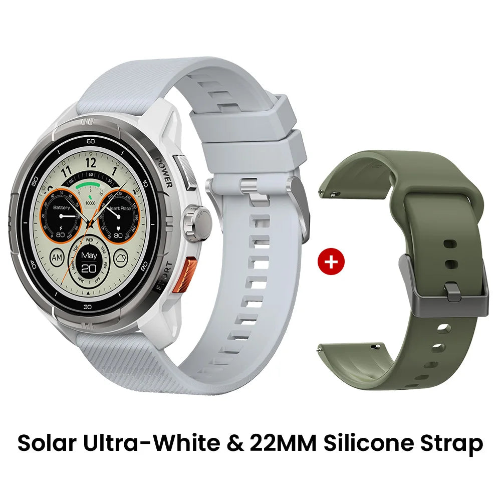 HAYLOU Solar Ultra GPS Smart Watch 1.6” AMOLED Display 60Hz Refresh Rate/Bluetooth Calls 5ATM Water Resistance Sports Smartwatch