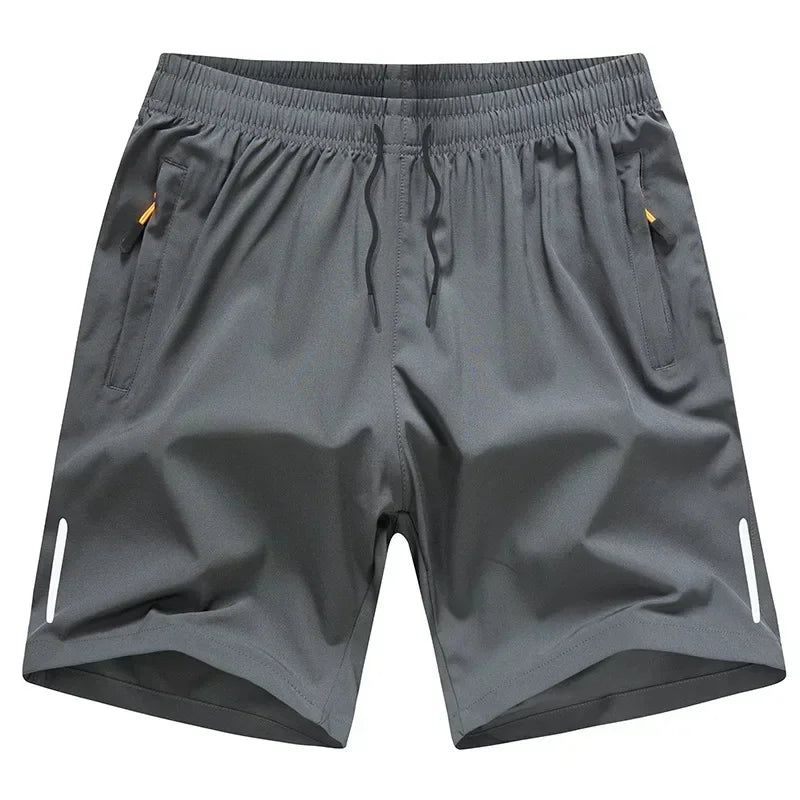 Ice Silk Beach Shorts Men Gym Casual Shorts Quick Dry Running Sports/Short Pants Breathable Fitness Jogging Shorts