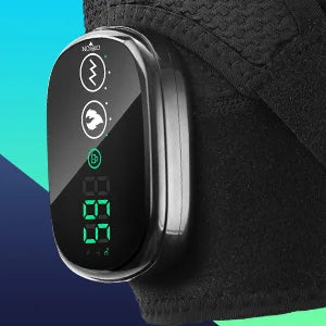 Electric Heating Shoulder Massager Brace Joint Vibration/Arthritis Pain Relief LED Smart Controller Adjustable Support Belt