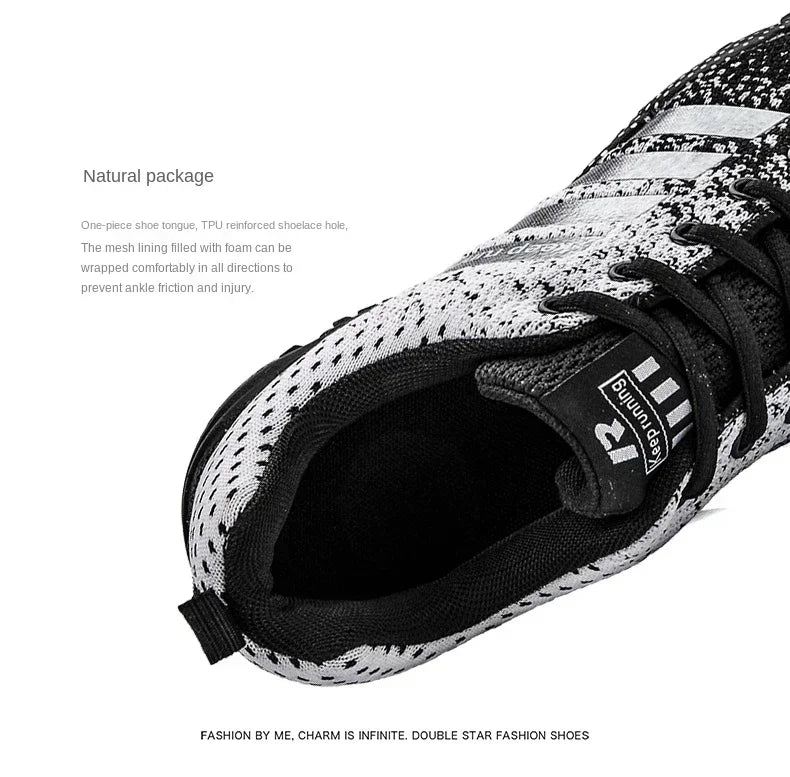 Men Casual Sneakers Summer Breathable Sport Shoes Lightweight Outdoor/Mesh Running Shoes Athletic Jogging Tennis Walking Shoes