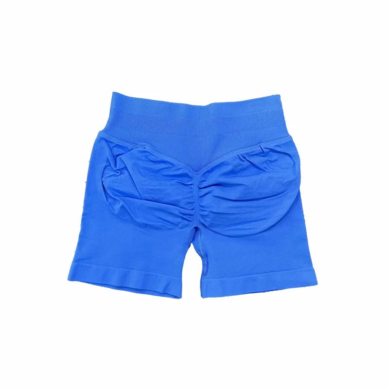 Impact Shorts with Logo Women Seamless Yoga Shorts/Scrunch Gym Shorts Workout Biker Short Fitness