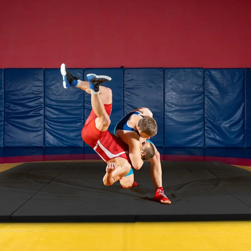 Balance From Folding Gymnastics Mat Home Gym/Floor Tumbling Equipment, 4' x 10' x 2"