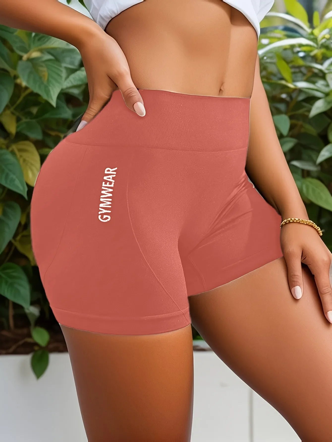 Women High Waist Workout Shorts/Yoga Workout Running Shorts