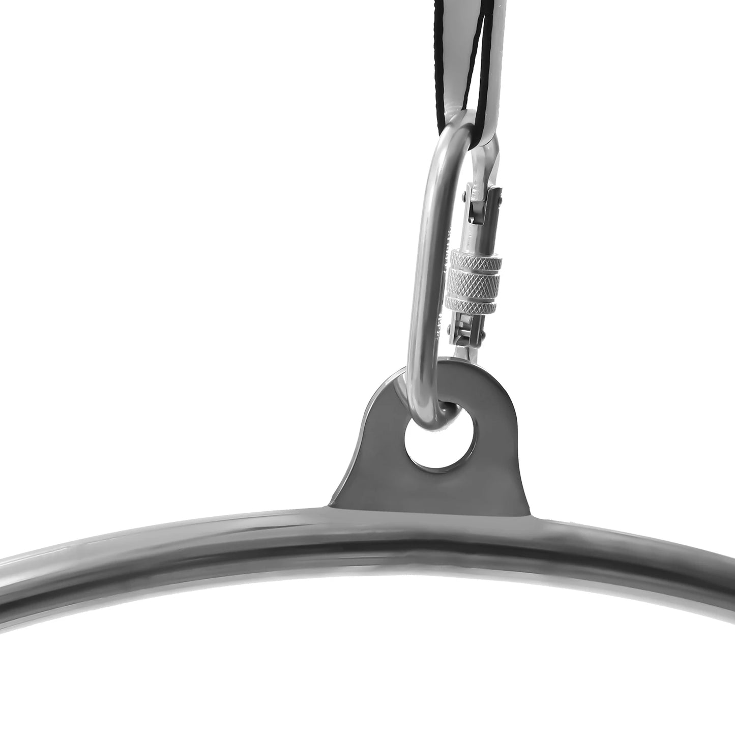 90cm Professional Aerial Hoop Dancing Circus Ring Set/Single Point Circus Aerial Equipment Yoga Hoop