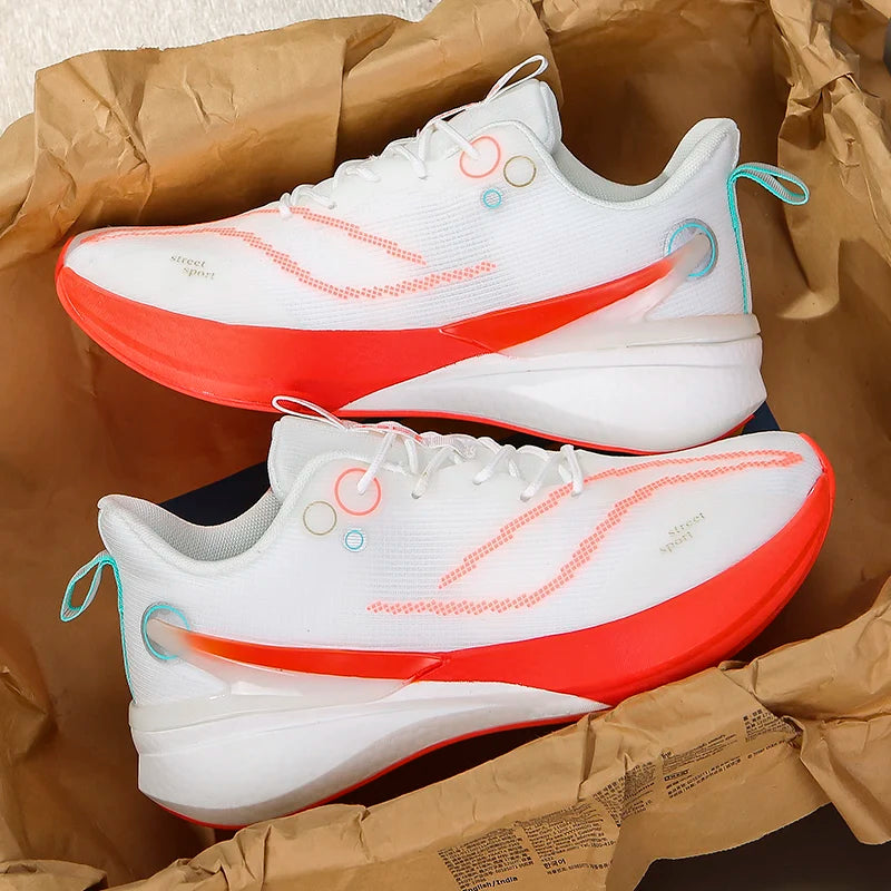 Breathable, rebound, and shock-absorbing running shoes for men/ultra light sporty comfortable and popular