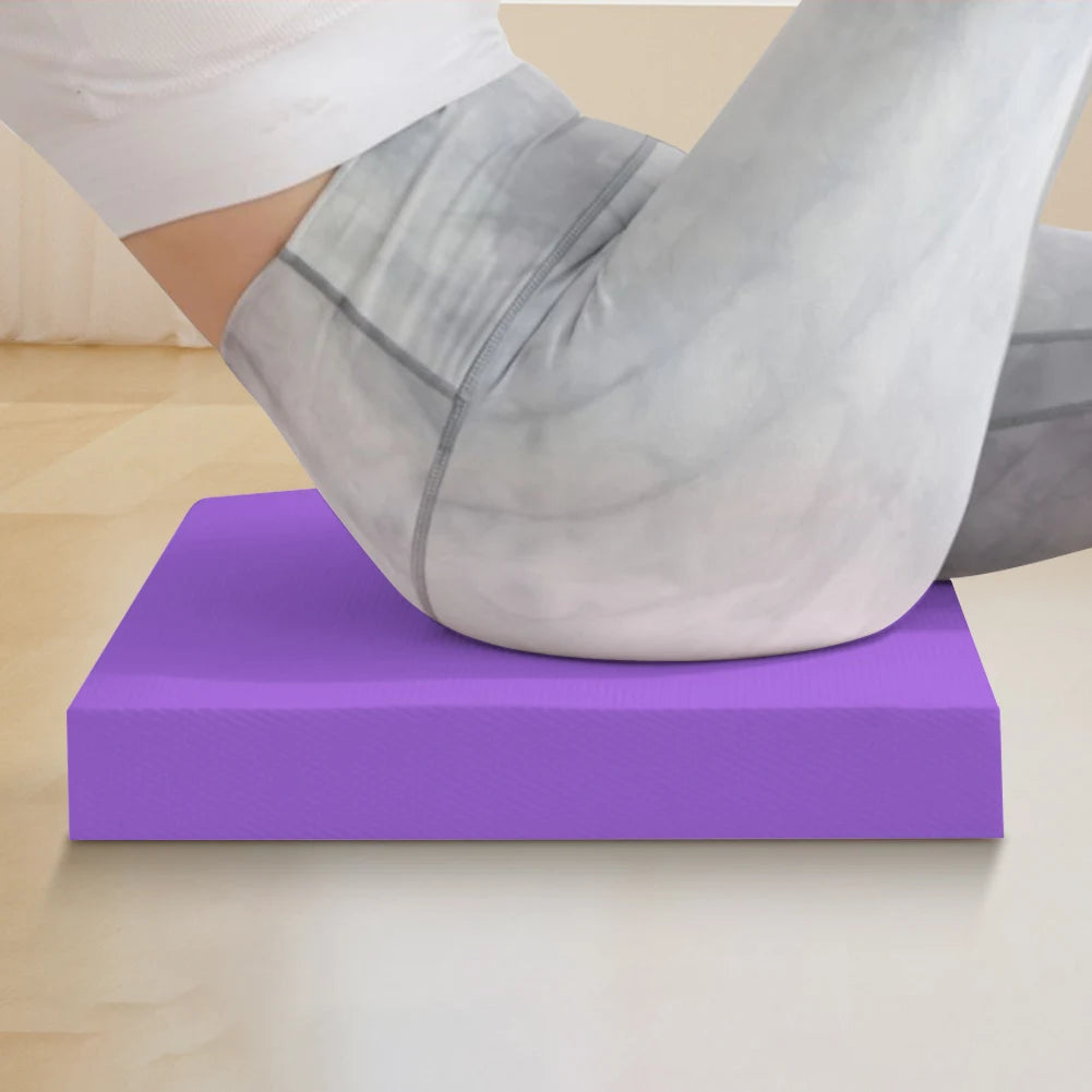 Yoga Balance Pad Anti Slip Fitness Mat Thickened Fitness Balancing Pad/Foam Cushion Mat for Yoga Pilates Stretching