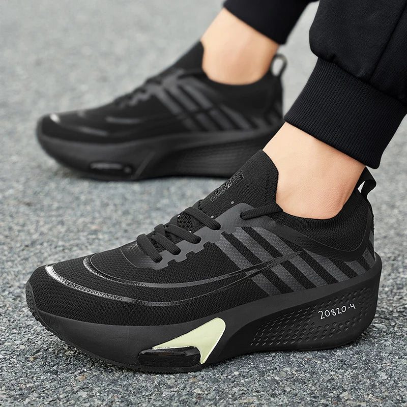 Sports Shoes for Men Fashion Cushioned Sneakers/Breathable Casual Student Sports Running Shoes