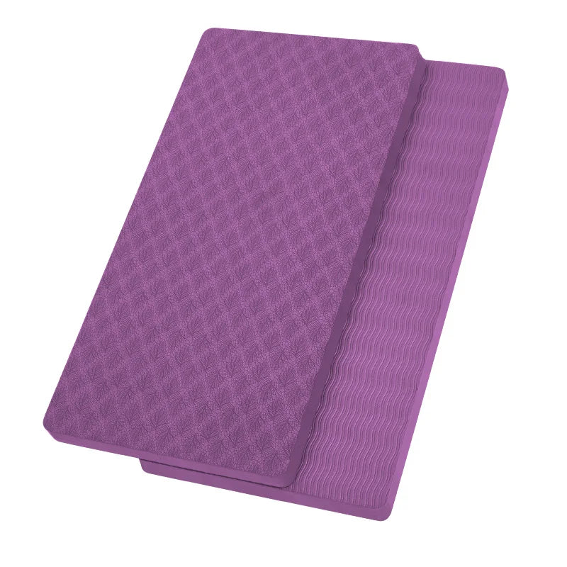 TPE Yoga Kneeling Mat Plank Square Pad Knee Assist Mat Portable Elbow Mat/Yoga Exercise Fitness Cushioning and stress Relief Aid