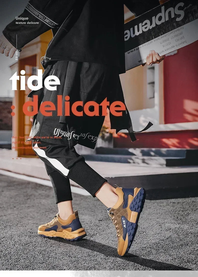 2025 New Men's Casual Shoes Men's Shoes Platform/Men's Sneakers Plus Size 43 44 Popular Shoes