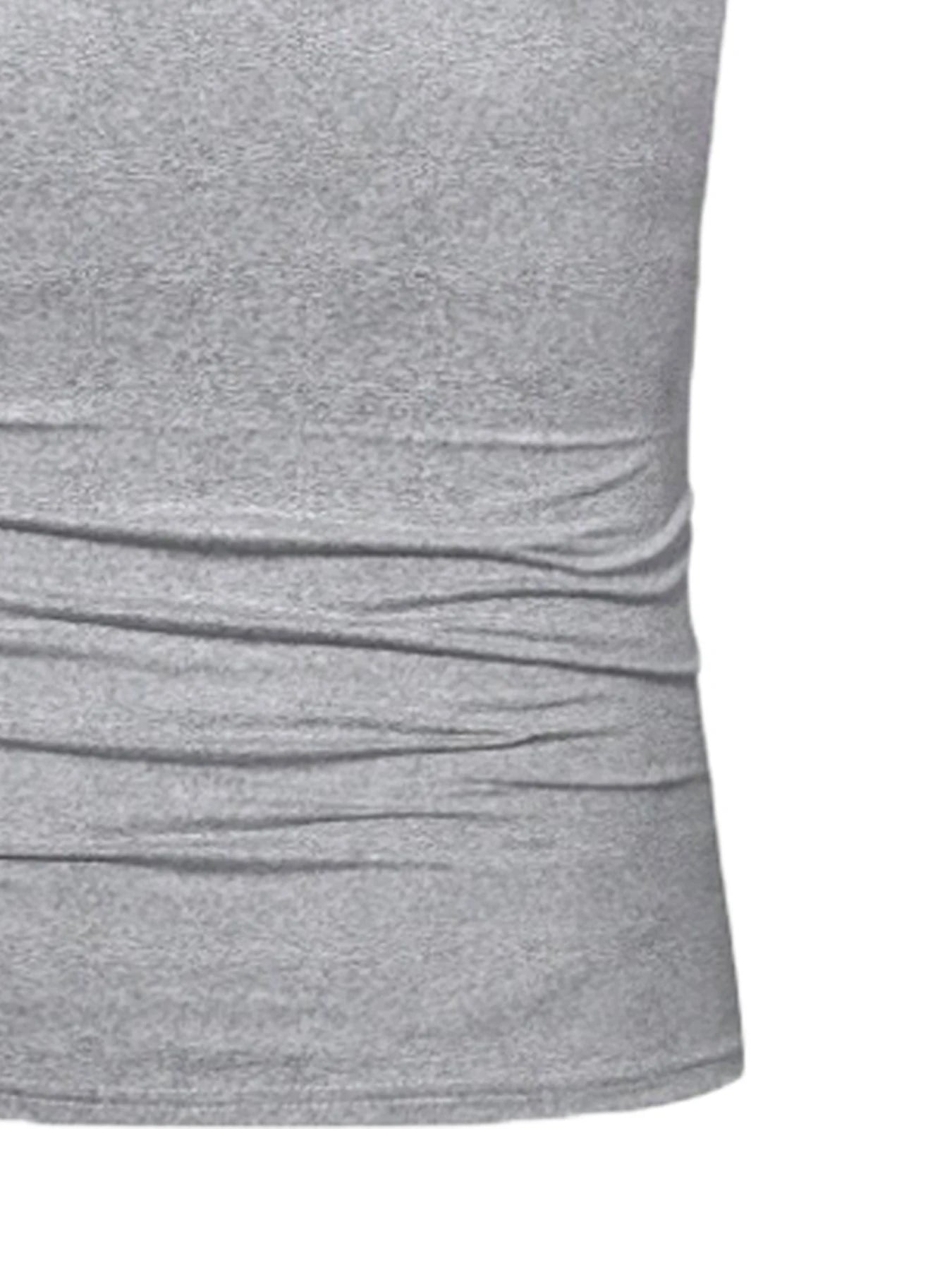 3pcs Summer Men's Sleeveless Tank Top Solid Vest Undershirts O-neck/Gym Tees Trendy Versatile Slim Fit Men Casual Vest Tops