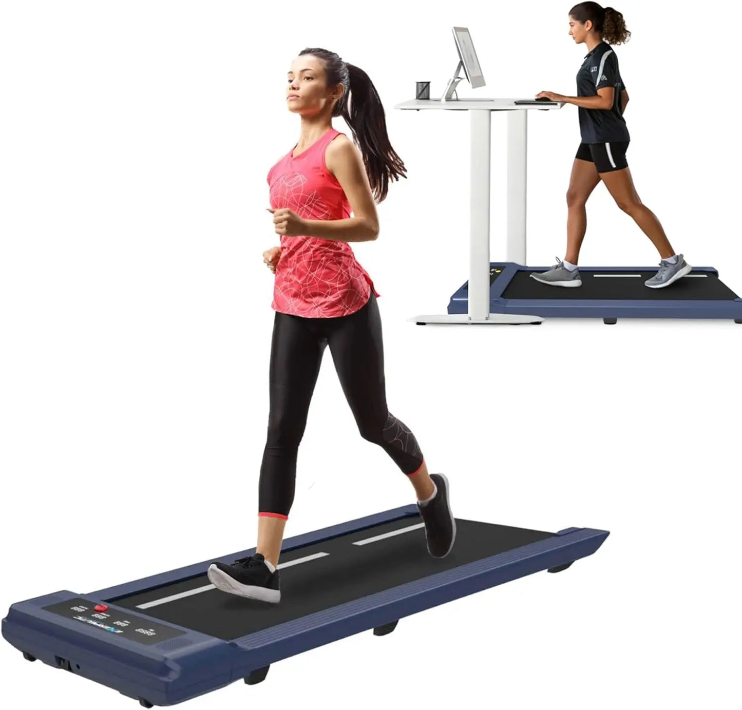 Exerpeutic 400 Lb. Capacity Heavy-Duty Walking/Jogging Exercise Treadmill Home Gym Workout Equipment Foldable