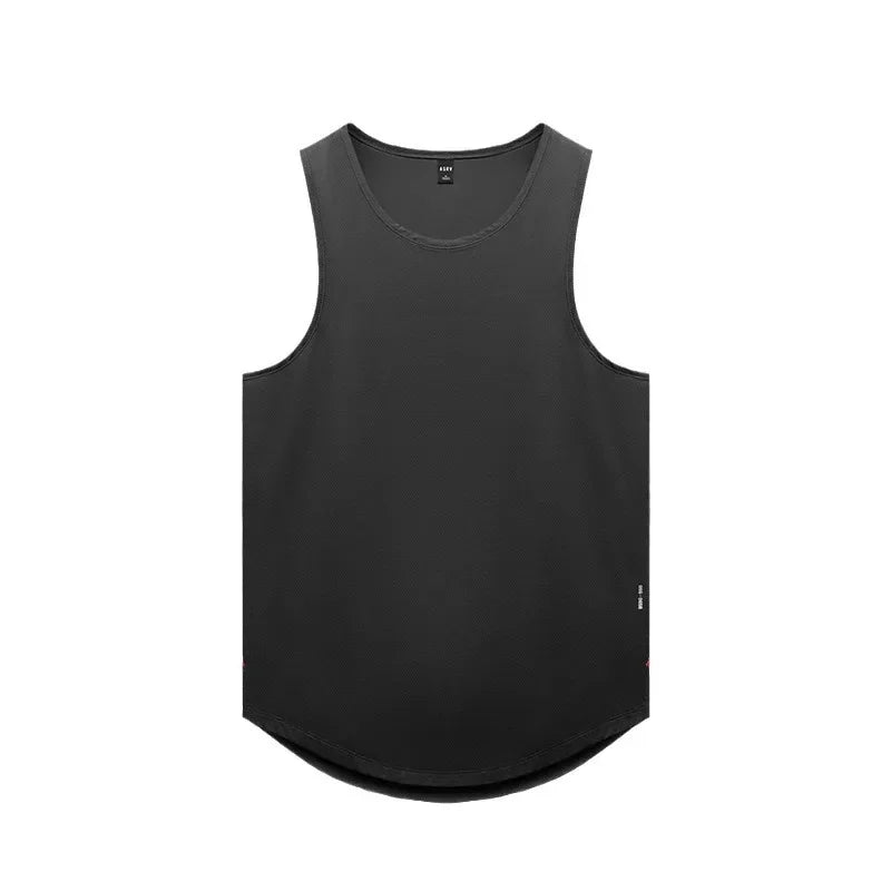 Men's Summer Casual Clothing Breathable Sport Basketball/Tank Top Gym Fitness Workouts Quick Dry Sleeveless Shirts Running Vest