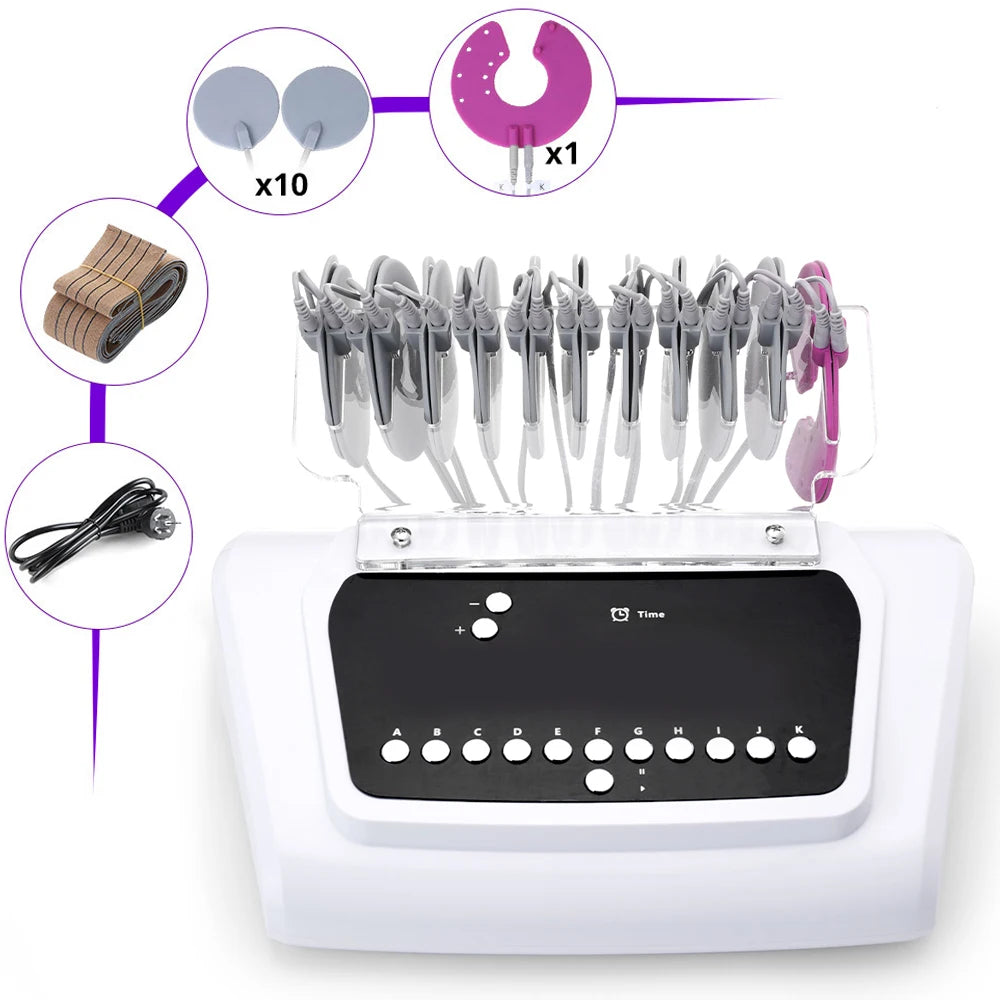 2in1 Bio Microcurrent Body Shape/Breast Enhancement Massager Electrostimulation
