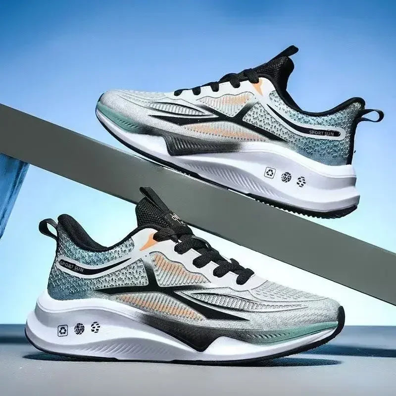 Running & Walking Men's Shoes Lace-up Lightweight/Comfortable & Breathable Tennis Sneakers