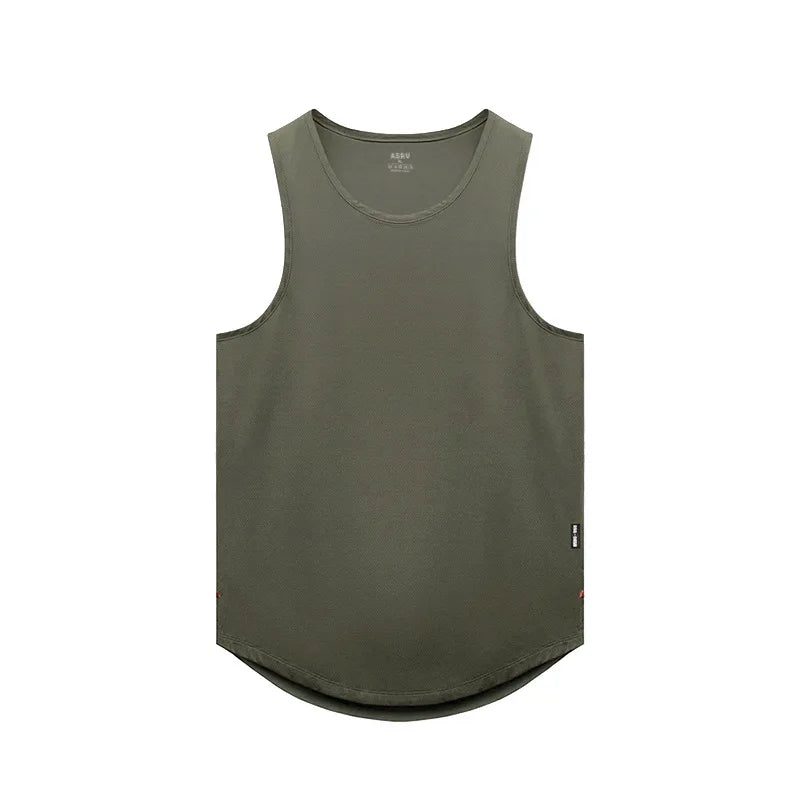 Men's Summer Casual Clothing Breathable Sport Basketball/Tank Top Gym Fitness Workouts Quick Dry Sleeveless Shirts Running Vest