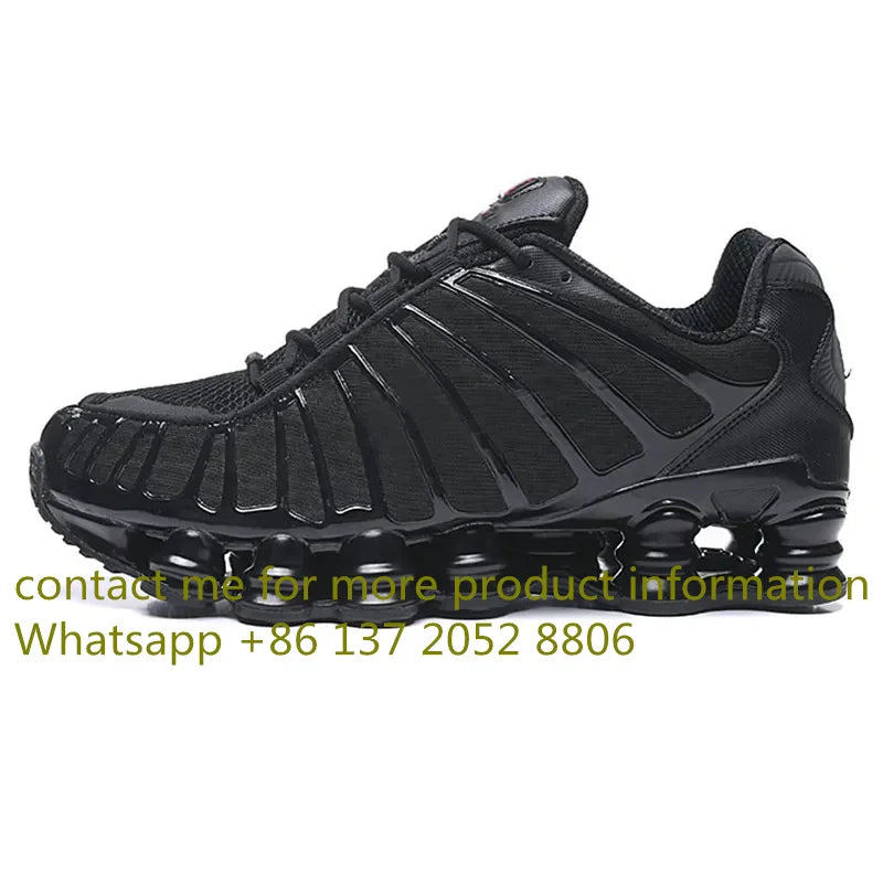 Hot Max Shoe TL 1308 Column Men's Black Gold comfortable/Cushion Outdoor Sports Running Shoes Size 40-45