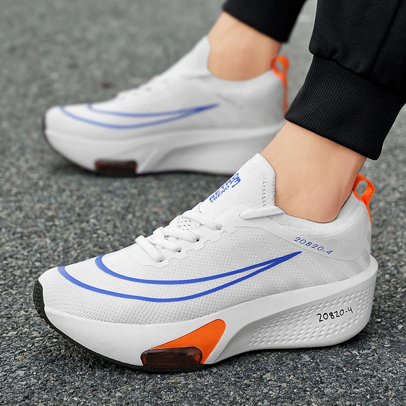 Sports Shoes for Men Fashion Cushioned Sneakers/Breathable Casual Student Sports Running Shoes