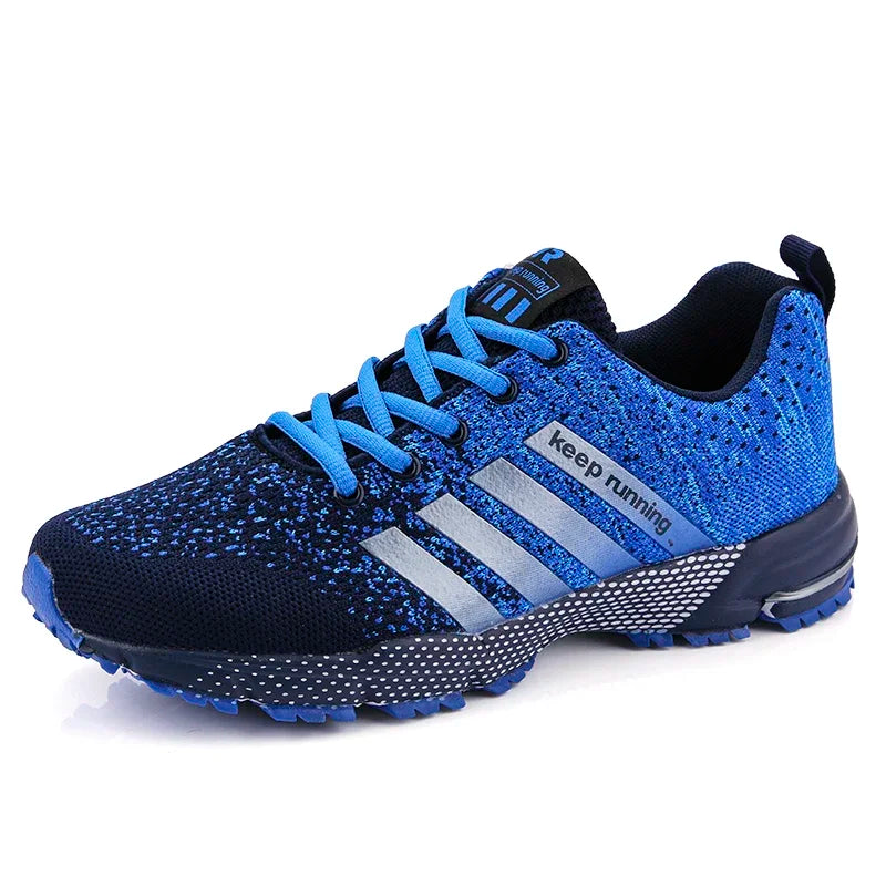 New men's flying mesh surface spring summer breathable/casual sports shoes flat vulcanized couple running