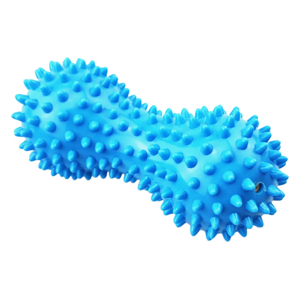 Peanut Massage Spiky Ball Spiky Massage Ball Peanut Massage Roller/Trigger Point Hedgehog Ball for Hand/Foot Massage