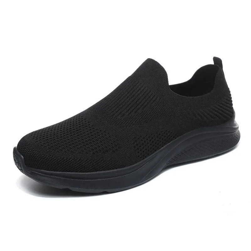 Sneakers Lightweight Loafers Summer Mesh Soft Sole Running/Plus Size Walking Men Outdoor Breathable Casual Shoes