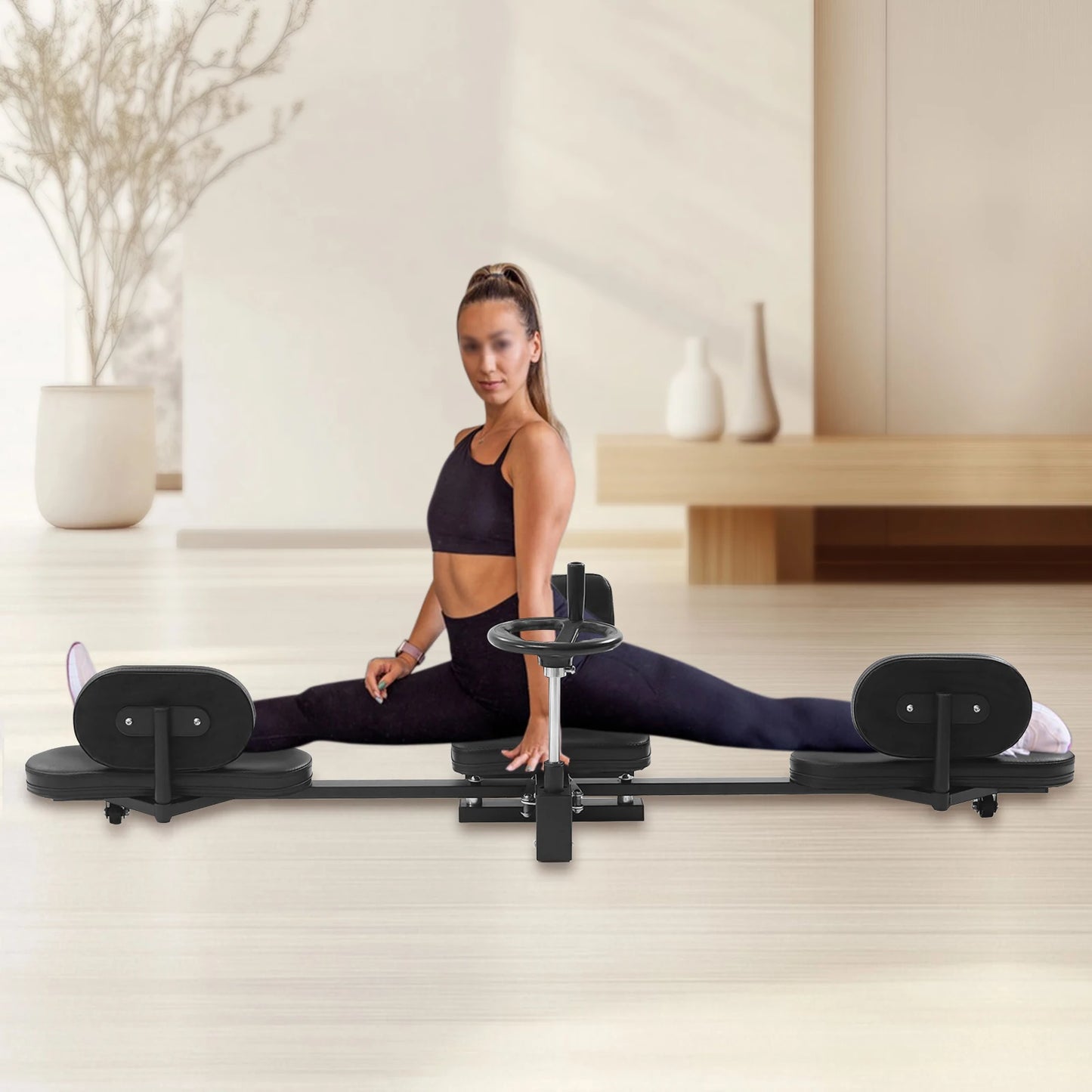 Leg Stretch Machine for Dancers, Heavy Duty Steel Frame Equipment Splits Machine/for Home Gym Split Machine Training Fitness