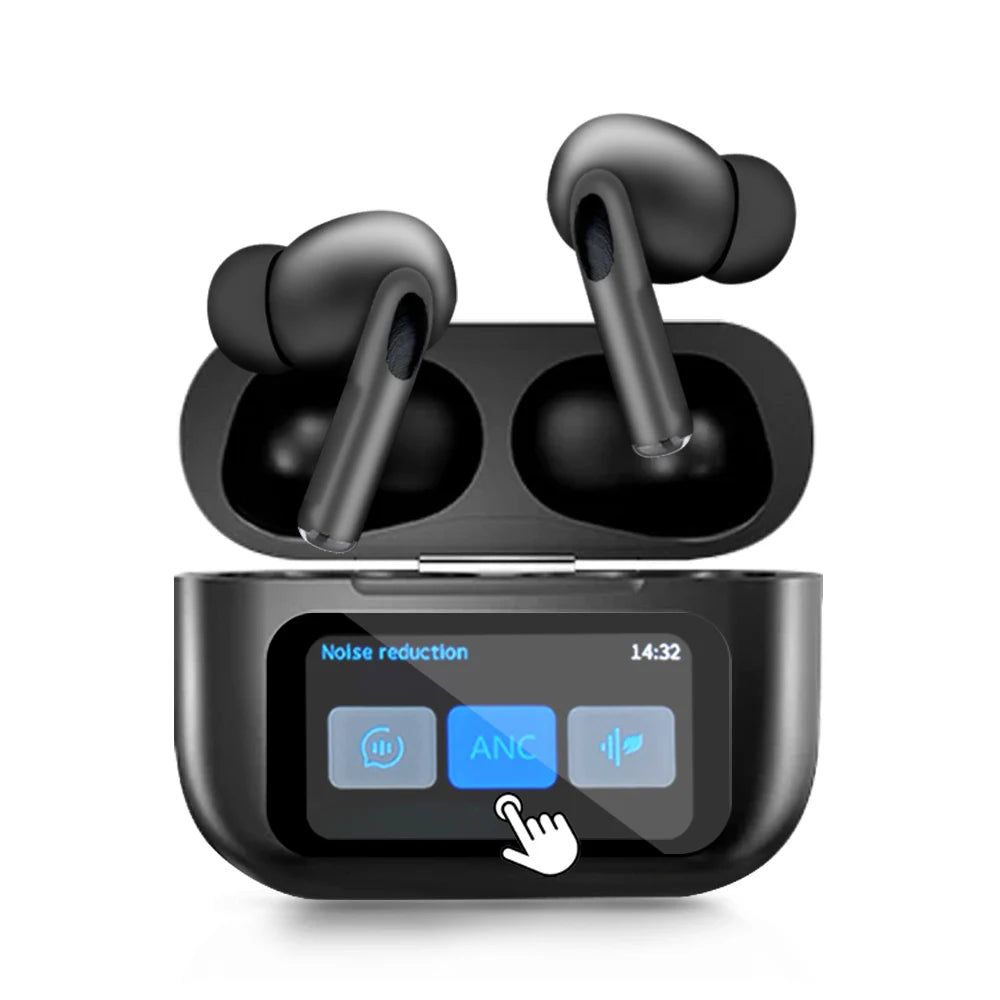 Original GREATWALL Wireless Bluetooth Earphones ANC Noise Reduction Earbuds/HD Mic Call Gamer Earbuds LED Touch Screen Control