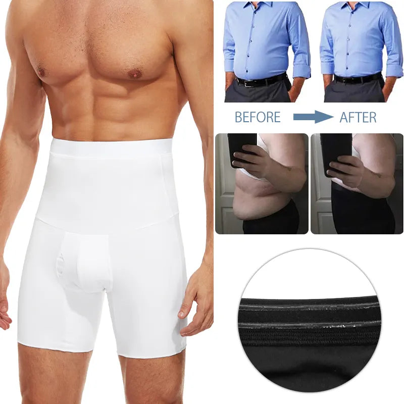 Men Body Shaper Tummy Control/Compression Shorts Belly Slimming Shapewear