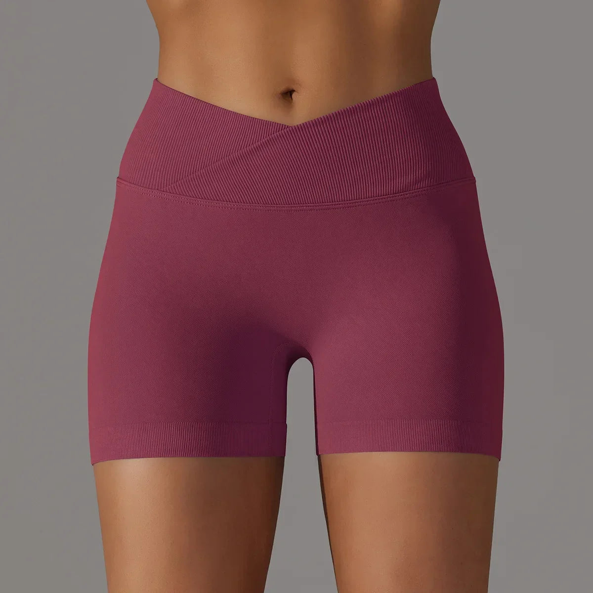Women High Waist Workout Fitness Yoga Shorts Gym Push Up/Yoga Leggings Scrunch Butt Seamless Sports Shorts