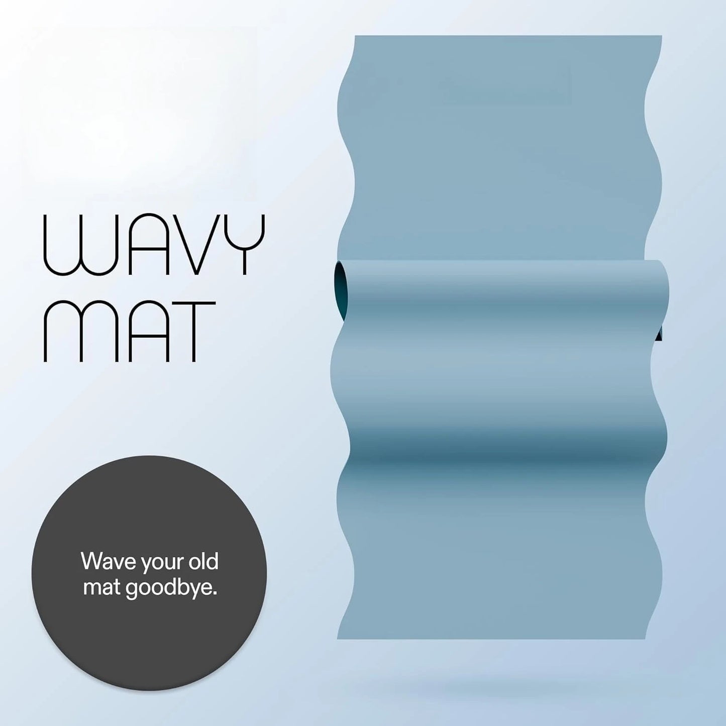 Yoga Mat for Home Gym Non Slip Exercise Mat for Home Workout/Stretching Pilates Indoor Exercising Mat