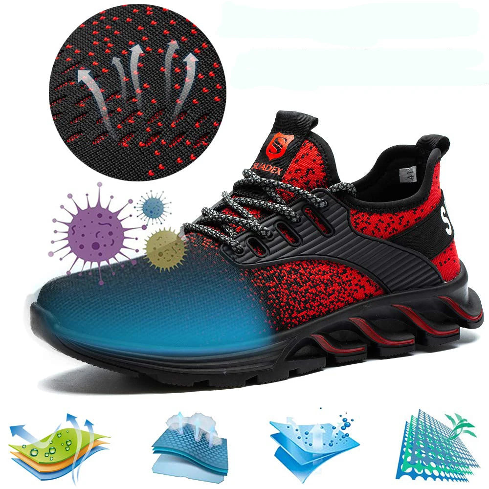 SUADEX safety shoes for Men With Steel Toes