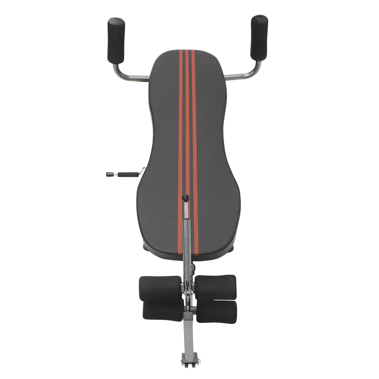 Table, Back Stretch Decompression Bench for Lumbar Spine Relief/Adjustable Length and Hand-Crank Stretching Supports Up