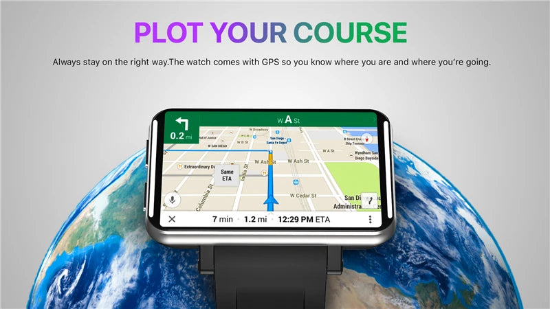 DM100 4G 2.86 Inch Screen Smart Watch Android 7.1 OS Phone/3 GB 32GB 5MP Camera 480*640 Ips Screen 2700mah Battery Smartwatch