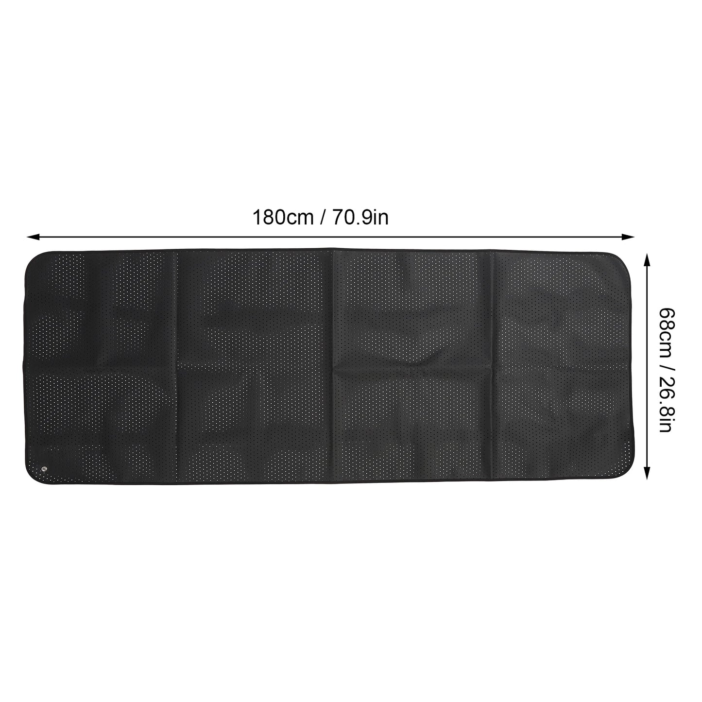 Grounding Sheet Grounding Mat Breathable Hole Black Stable Mood Improves/Digestion Anxiety Relief Reduce Soreness for Sleeping