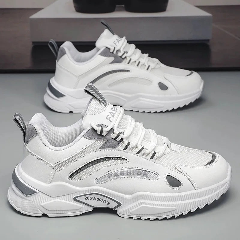 Designer Men's Trendy Shoes Summer New Breathable Shoe Mesh Casual/Sneakers Male Anti Slip Comfortable Running Shoes Home