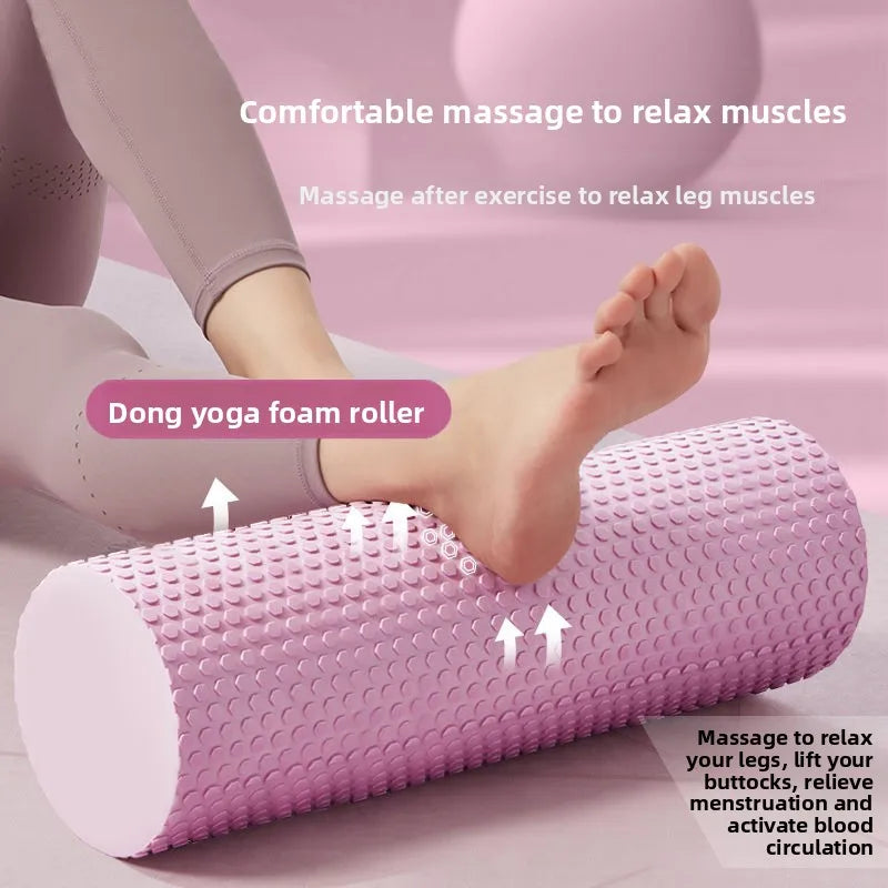 EVA Yoga Foam Roller High Density for Pilates Yoga/Muscle Massage and Fitness Sizes 30cm Diameter 10CM