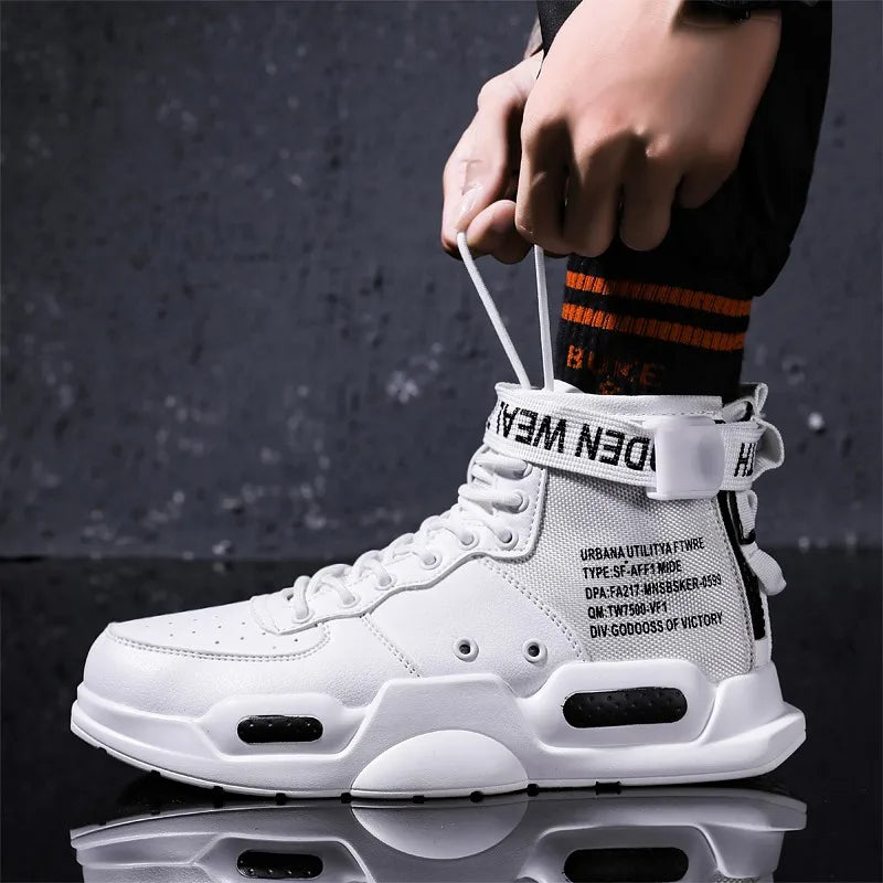 Men's fashionable sports shoes, high top walking shoes sports and casual shoes/fashionable sports and fashionable men's shoes