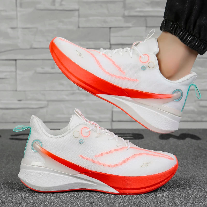 Breathable, rebound, and shock-absorbing running shoes for men/ultra light sporty comfortable and popular