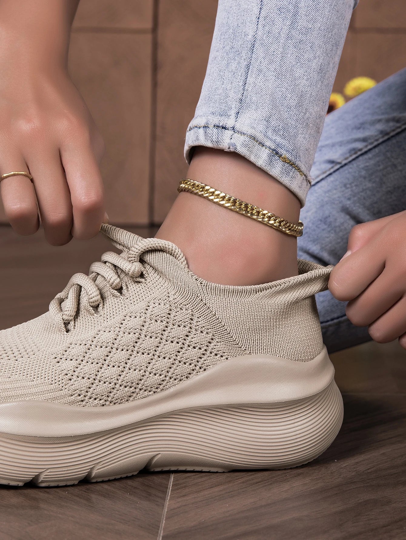 Women's Mesh Breathable Casual Sneakers Lace-up Vulcanized Shoes/Ladies Platform Sneakers Female Shoes Loafers Plus Size