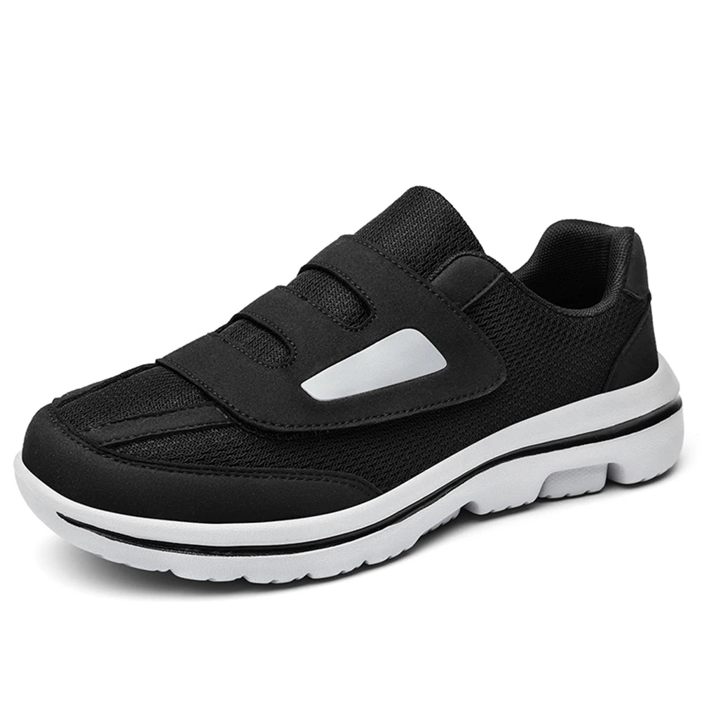 Diabetic Shoes Wide Walking Shoes with Adjustable Closure Lightweight/Edema Sneakers Non-Slip Hook and Loop Sneakers