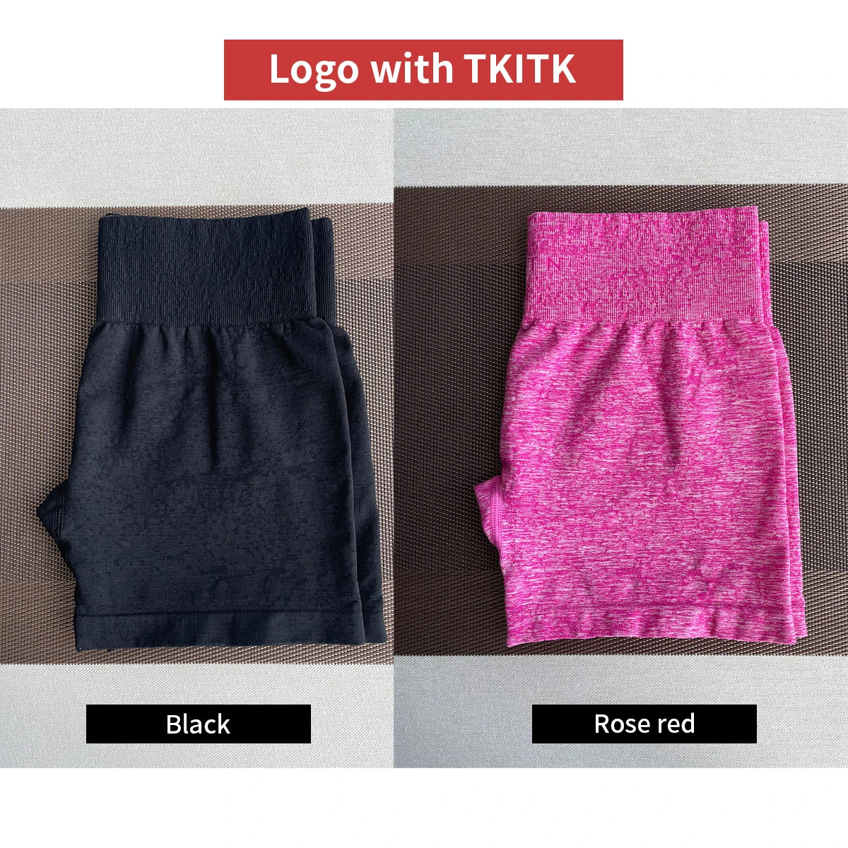 Newly listed price TKITK 2Pcs Seamless Shorts Women Soft Workout Tights/Fitness Spandex Yoga short Gym Wear