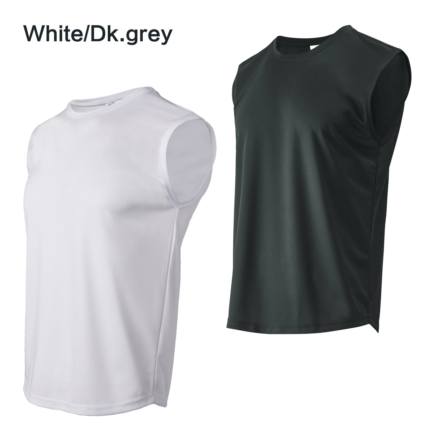 Summer men's outdoor fitness vest solid color top T-shirt/casual sports basketball shirt
