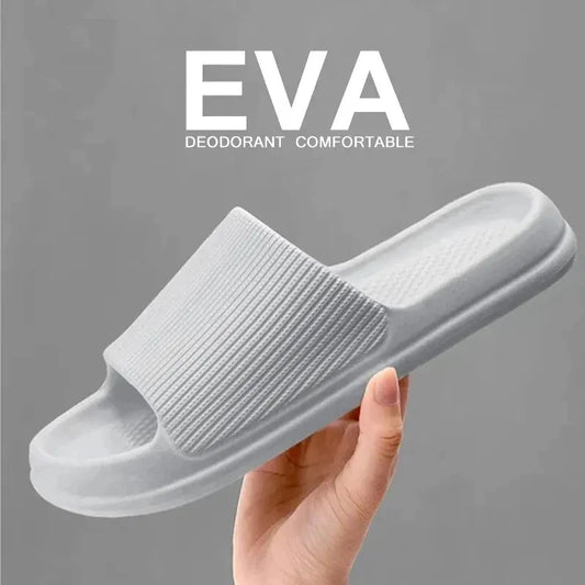 Soft Sole Massage Shower Shoes for Women Waterproof/Non-slip Home Leisure Fashion Bathroom Slippers