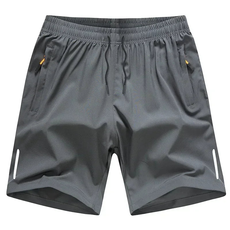 Ice Silk Shorts Men Gym Casual Shorts Quick Dry Running Sports/Short Pants Breathable Fitness Jogging Shorts