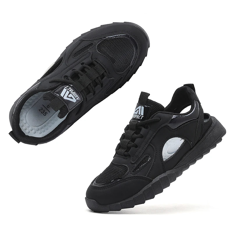 Women's Breathable Thick-Sole Casual Sneakers, Durable Outdoor Running/Walking Shoes with Fashion Design for Gym & Daily Wear